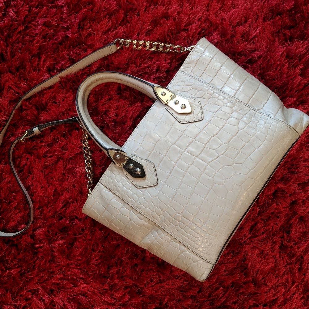 Henri Bendel Limited Edition Crocodile Satchel